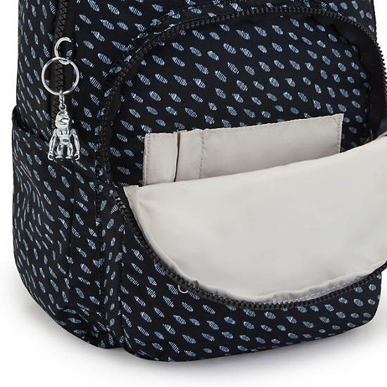 Sacs À Dos Kipling Seoul Small Printed Tablet Noir | FR 1603UZ
